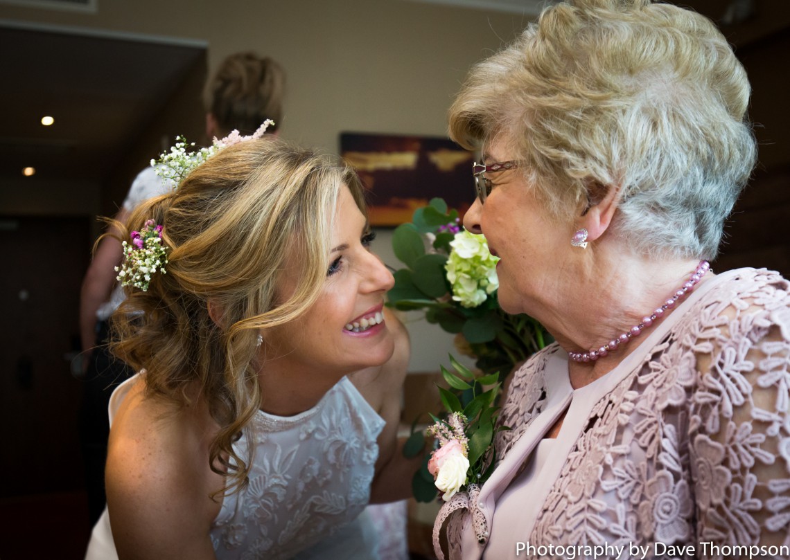 Bride and her mother
