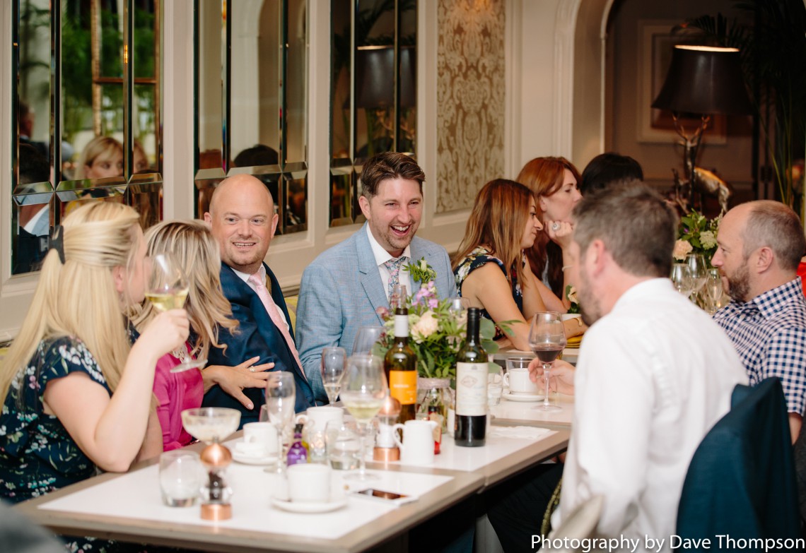Groom and guests
