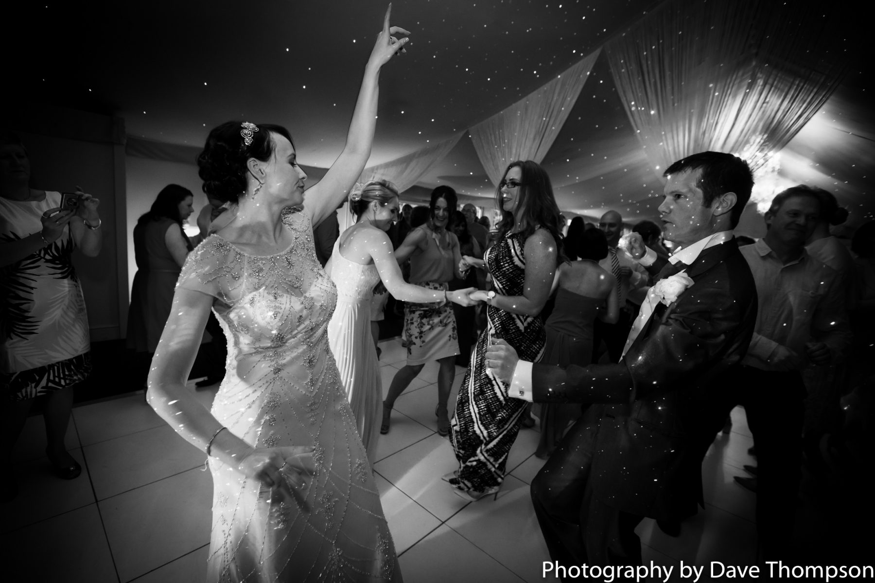 Black and white first dance