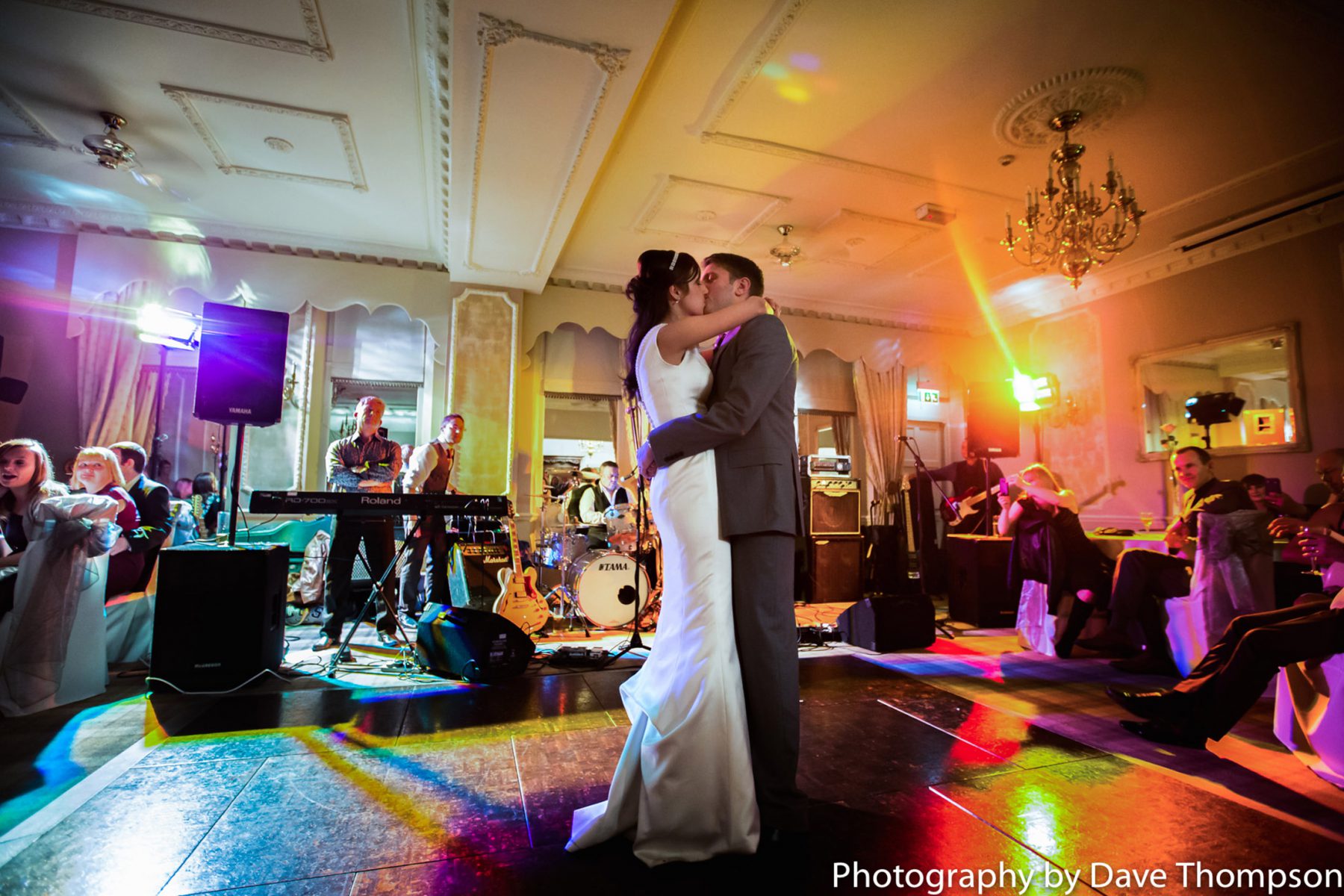 First dance for the bride and groom