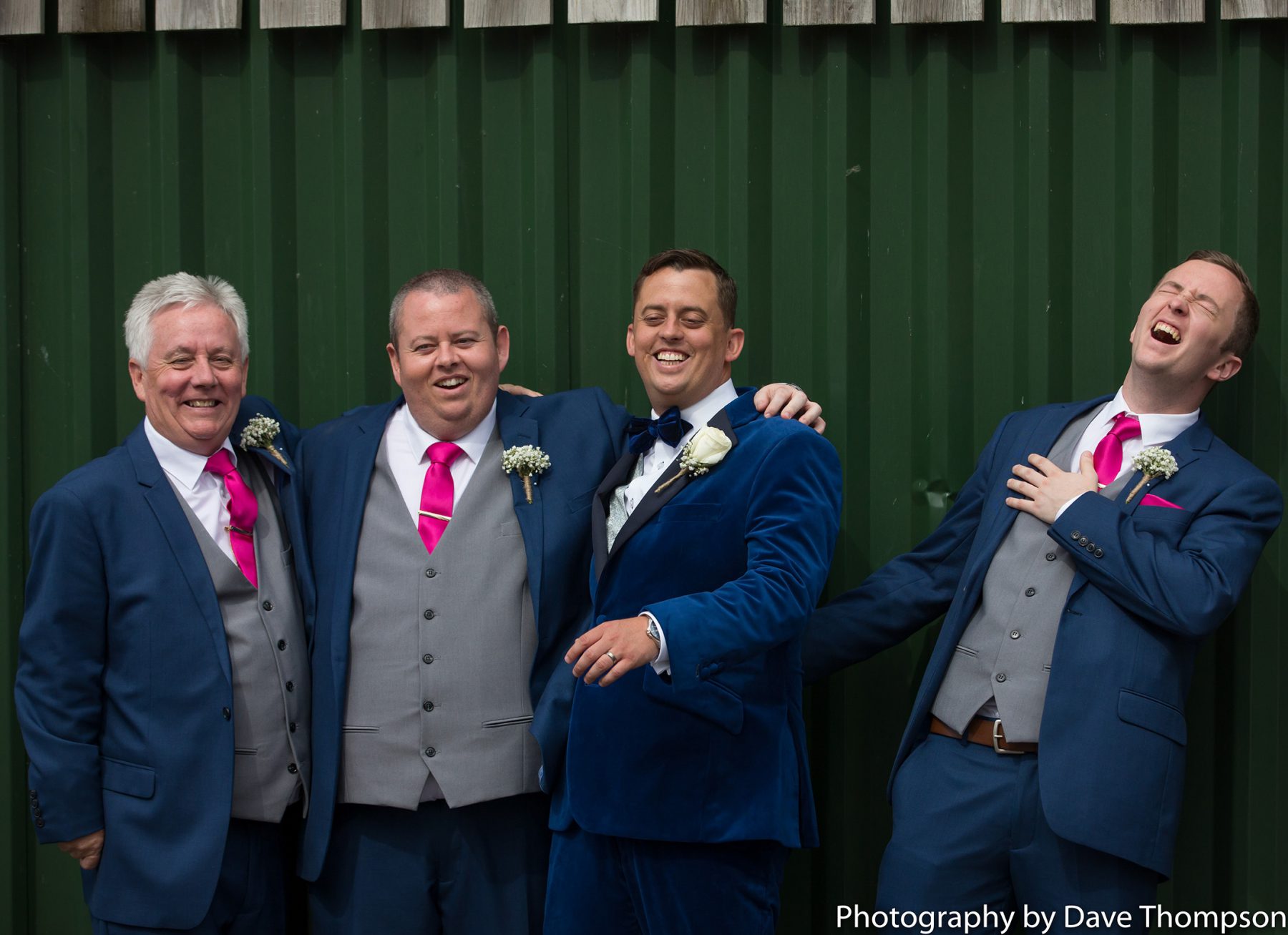 The Groom with his Groomsmen