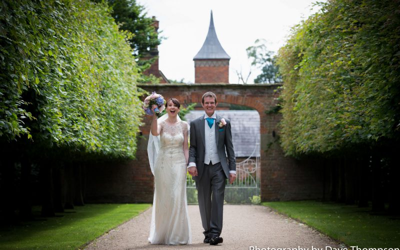 Bride and Groom at Combermere