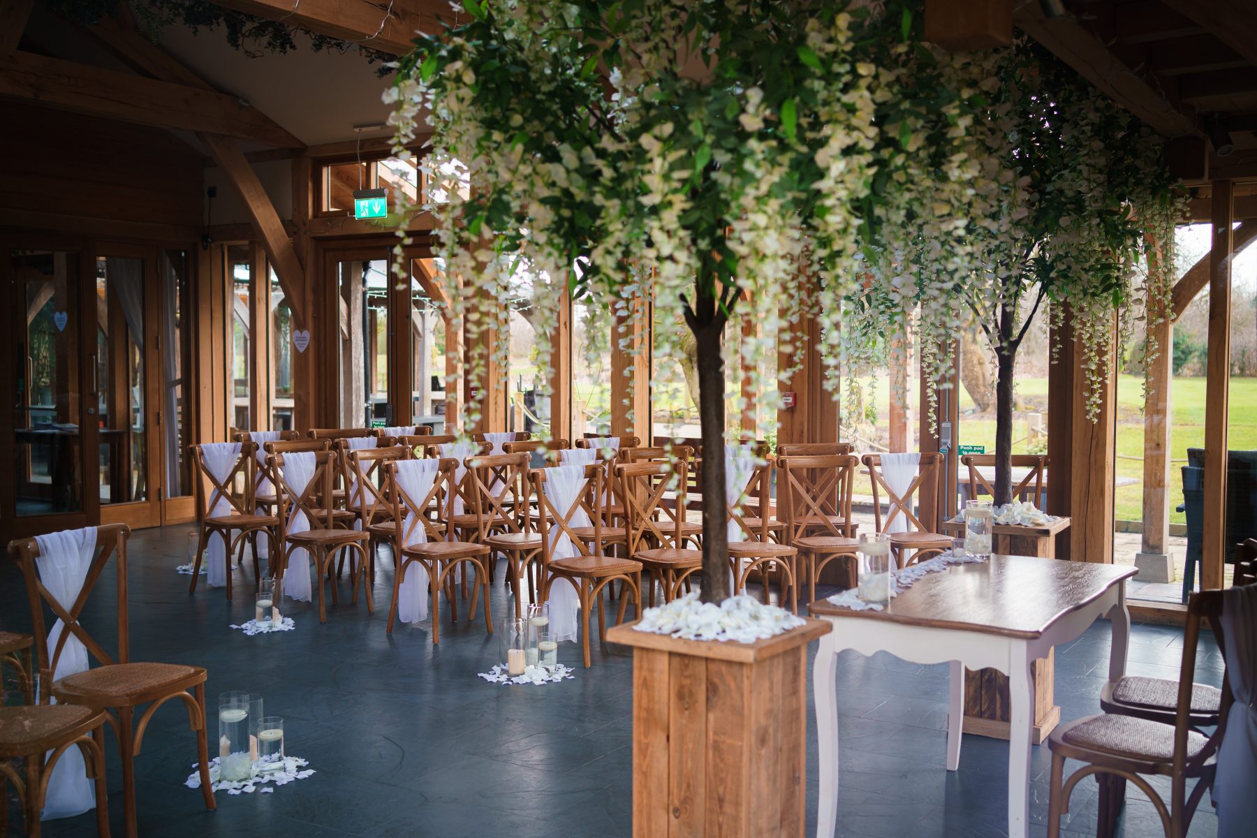 The Oak Tree of Peover The Ladybird Room where ceremonies take place
