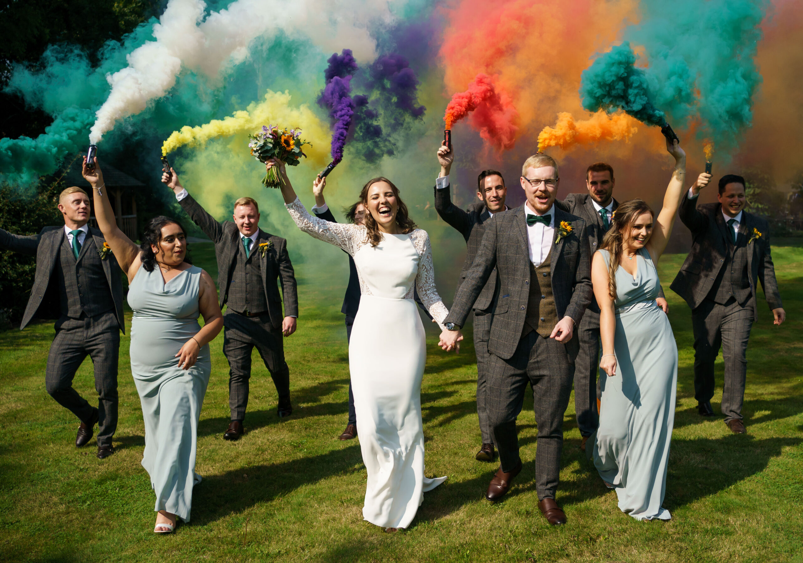 A wedding at Cheshire Wedding Venue The Oak Tree of Peover